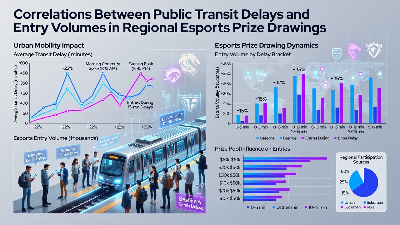 Regional transit map overlay showing entry volume heat zones during documented delay events